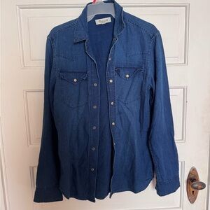Madewell Blue Denim Shirt